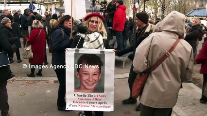Les Patriotes Effets secondaires Vérité et Justice. Paris/France - 07 Décembre 2023
