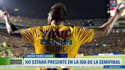 Скачать видео: ¡MALAS NOTICIAS PARA TIGRES, GIGNAC SE PIERDE LA IDA!