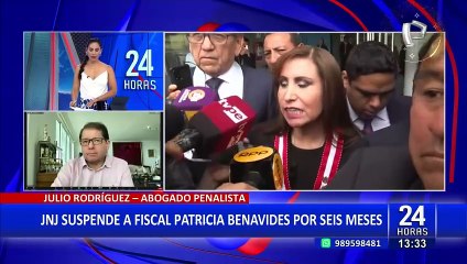 Julio Rodríguez sobre suspensión de Patricia Benavides: "Era crónica de una muerte anunciada"