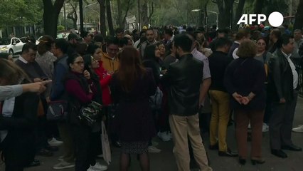 Sismo de magnitud 5,7 sacude la capital y el centro de México