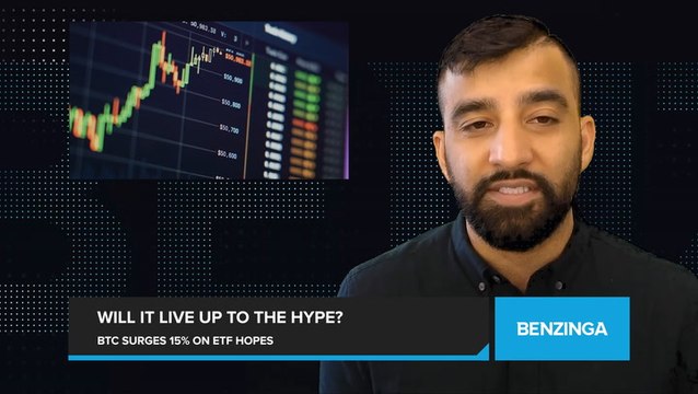 Bitcoin Price Surges 15% as Approval of First Bitcoin ETF Nears in the US