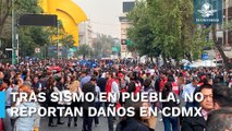 Tras sismo de 5.7 en Puebla, no se reportan daños en CDMX: Martí Batres