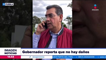 Sismo deja saldo blanco en Puebla