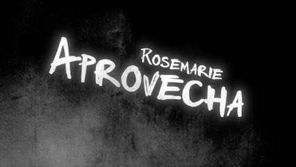 Rosemarie - Aprovecha (Lyric Video)