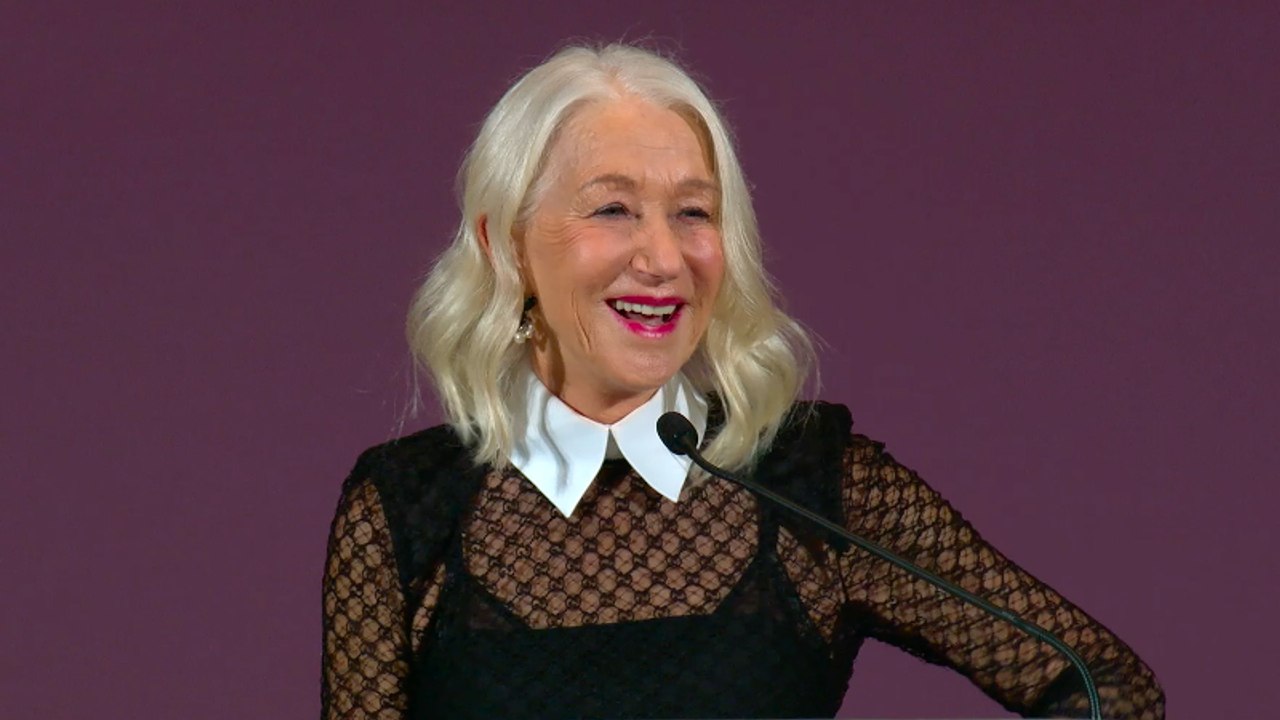 Dame Helen Mirren Presents Adele with the Sherry Lansing Leadership Award | Women in Entertainment 2023