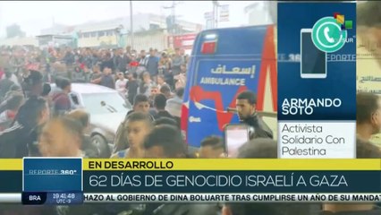 Sesenta y dos días de asedio israelí en Gaza