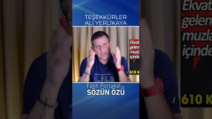 FATİH PORTAKAL’DAN ERDOĞAN VE BAKAN ALİ YERLİKAYA’YA ÖVGÜ! “SUÇLA MÜCADELEDE BÖYLE DEVAM EDİN!