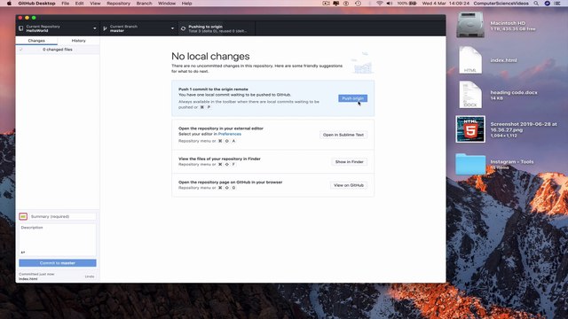How to USE Github on a Computer - Add Code to Existing Repository | Tutorial 12