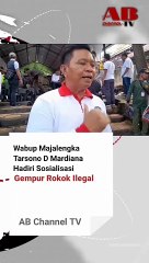 Wakil Bupati Majalengka Hadiri Acara Sosialisasi Gempur Rokok Ilegal di Situ Cipanten