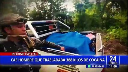 VRAEM: PNP decomisa más de 300 kilos de cocaína en dos camionetas