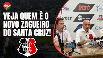 Zagueiro novo em fase experimental no SANTA CRUZ? SAIBA QUEM É