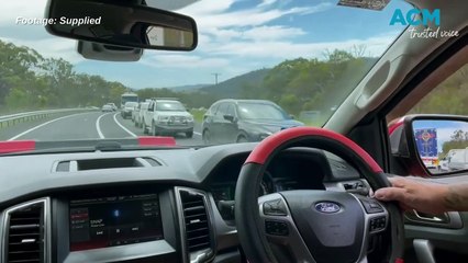 Traffic backed-up on New England Highway near Moonbi