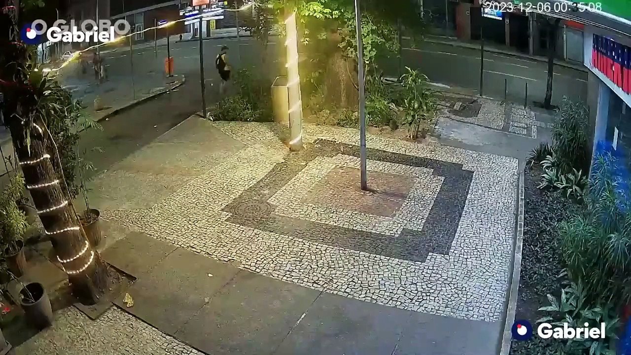 Vítima de justiceiros foi perseguida por 350 metros em ruas de Copacabana; veja vídeo