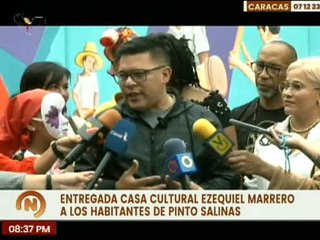 Gobierno de Caracas inaugura Casa de la Cultura Ezequiel Marrero, en la Calle Real de Pinto Salinas