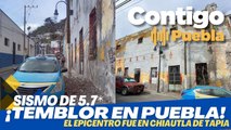 #Sismo de 5.7 deja daños menores en #Puebla