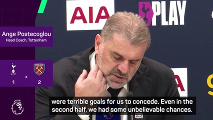 Postecoglou loses patience with wasteful Spurs