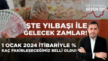 1 OCAK 2024 İtibariyle % Kaç Fakirleşeceğimiz Belli Oldu! İşte Yılbaşı ile Birlikte Gelecek Zamlar!