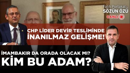 CHP LİDER DEVİR TESLİMİNDE İNANILMAZ GELİŞME! İMAMBAKIR DA ORADA OLACAK MI? KİM BU ADAM?