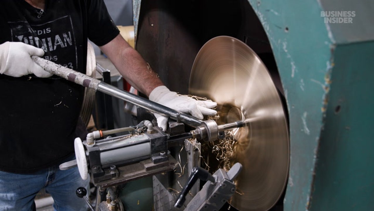 How the world's oldest cymbal business crafts i...