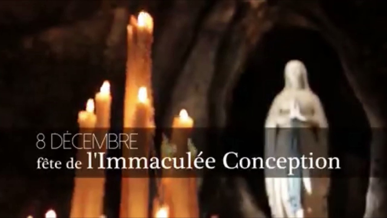 ✞ 8 DECEMBRE : FÊTE DE L'IMMACULÉE CONCEPTION ✞