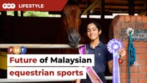 Arysha, Malaysia’s most promising young equestrian athlete