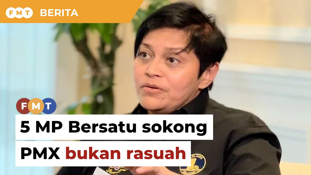 Azalina jelas sebab sokongan Ahli Parlimen Bersatu kepada PM bukan rasuah