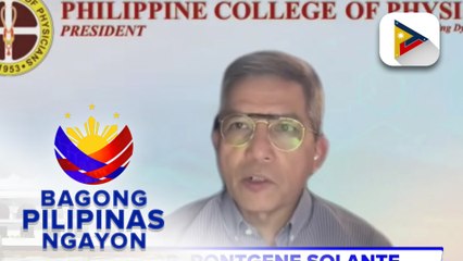 Panayam kay infectious disease expert Dr. Rontgene Solante