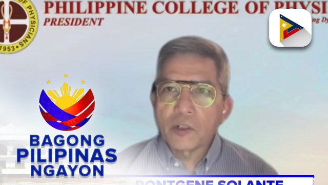 Panayam kay infectious disease expert Dr. Rontgene Solante