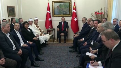 Le président Erdoğan a visité l'ambassade de Turquie à Athènes