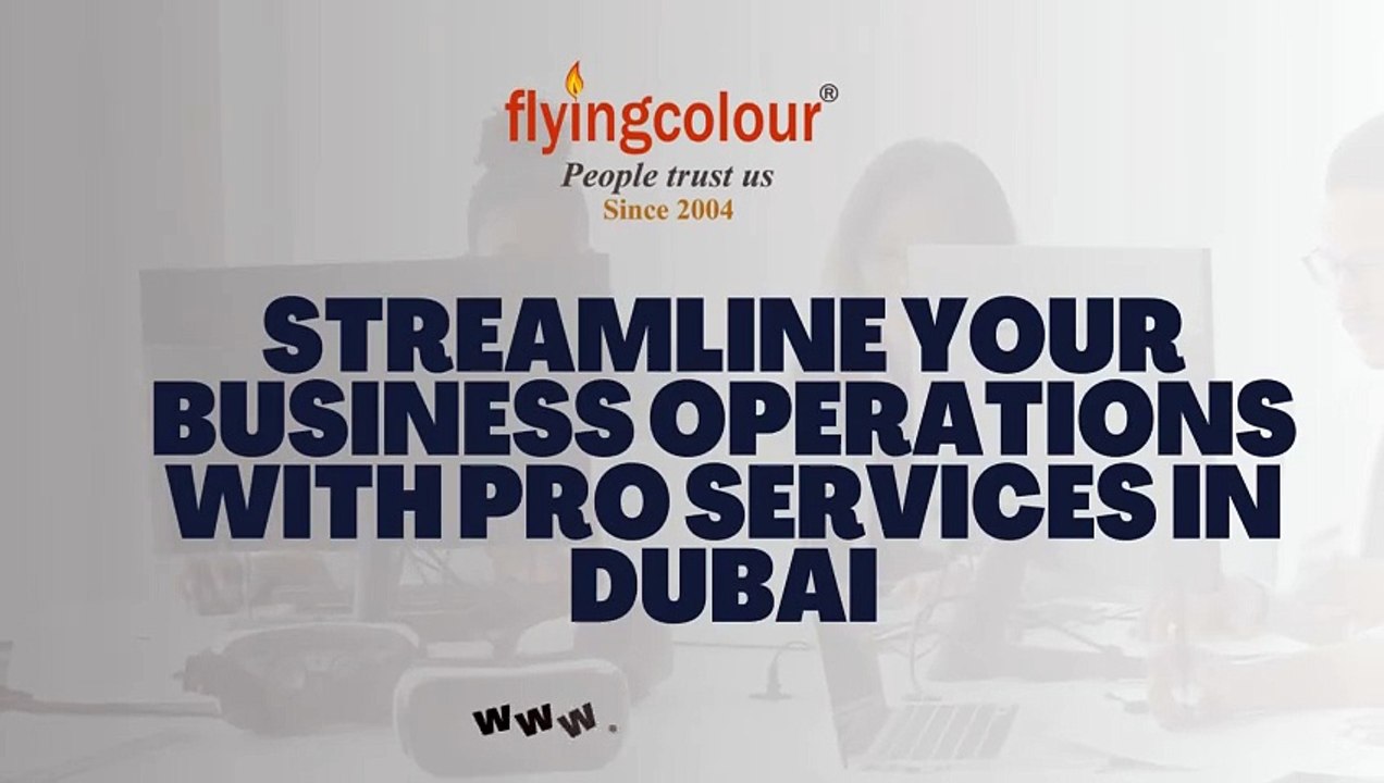 Streamline Your Business Operations with PRO Services in Dubai