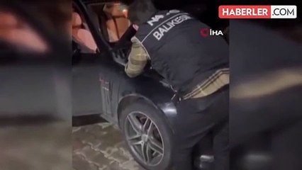 Ayvalık'ta Otomobilde Uyuşturucu Operasyonu