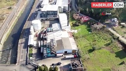 Trabzon'da balık fabrikaları nedeniyle Çarşıbaşı ilçesi hamsi kokuyor