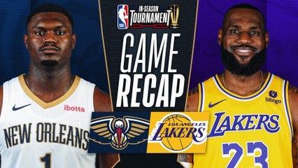 Game Recap: Lakers 133, Pelicans 89