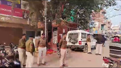 करणी सेना के राष्ट्रीय अध्यक्ष की हत्या के विरोध में मुरैना में बंद रहे बाजार