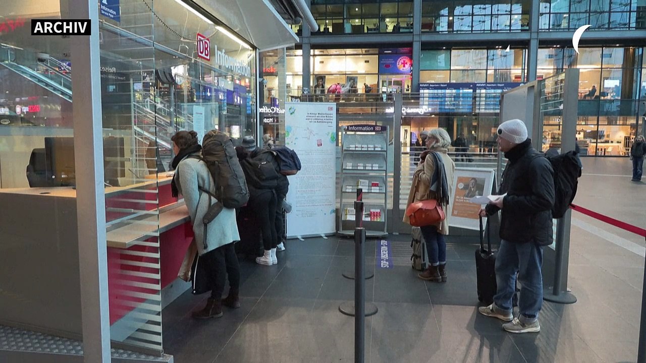 Bahnstreiks bundesweit am Abend begonnen