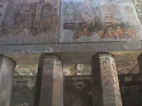 Ajanta Caves - Temples, murails and scuptures
