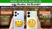 Redmi 13C 5G Vs  Redmi 12 5G: இரண்டில் எது பெஸ்ட் பட்ஜெட் விலை 5G போன்? Redmi 13C 5G | GizBot Tamil