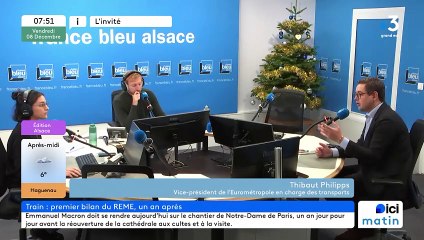 Thibaut Philipps, vice-président de la région Grand Est en charge des transports