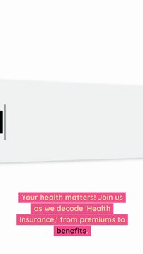 Health Insurance 101 Navigating Premiums and Benefits