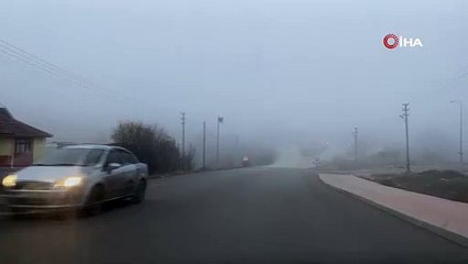 Kastamonu’da yoğun sis etkili oluyor