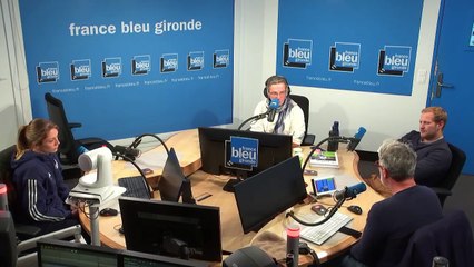 Andréa Lardez et François Grenet dans 100%Girondins