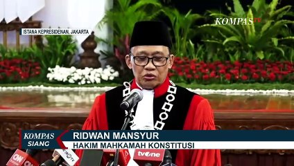 Ini Hakim MK dan Kepala BNN Baru yang Dilantik Jokowi: Ridwan Mansyur dan Irjen Marthinus Hukom!