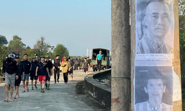 2000 chiến sỹ công an xuyên đêm truy bắt hai phạm nhân vượt ngục