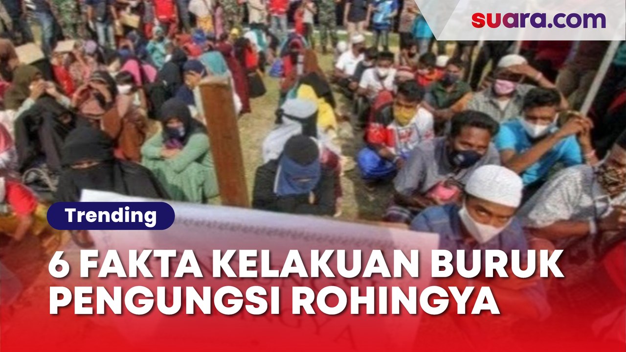 6 Fakta Kelakuan Buruk Pengungsi Rohingya di Aceh, Jokowi Tunjuk Mahfud MD Buat Turun Tangan