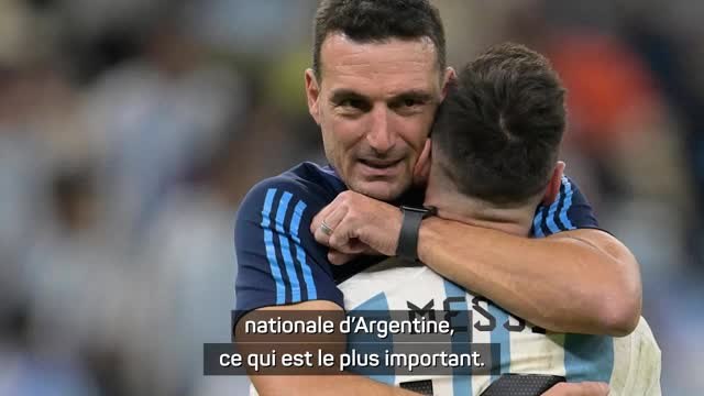Argentine - Scaloni parlera avec Messi avant de décider de son futur