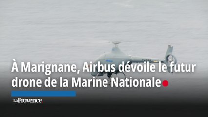 À Marignane, Airbus dévoile le futur drone de la Marine Nationale