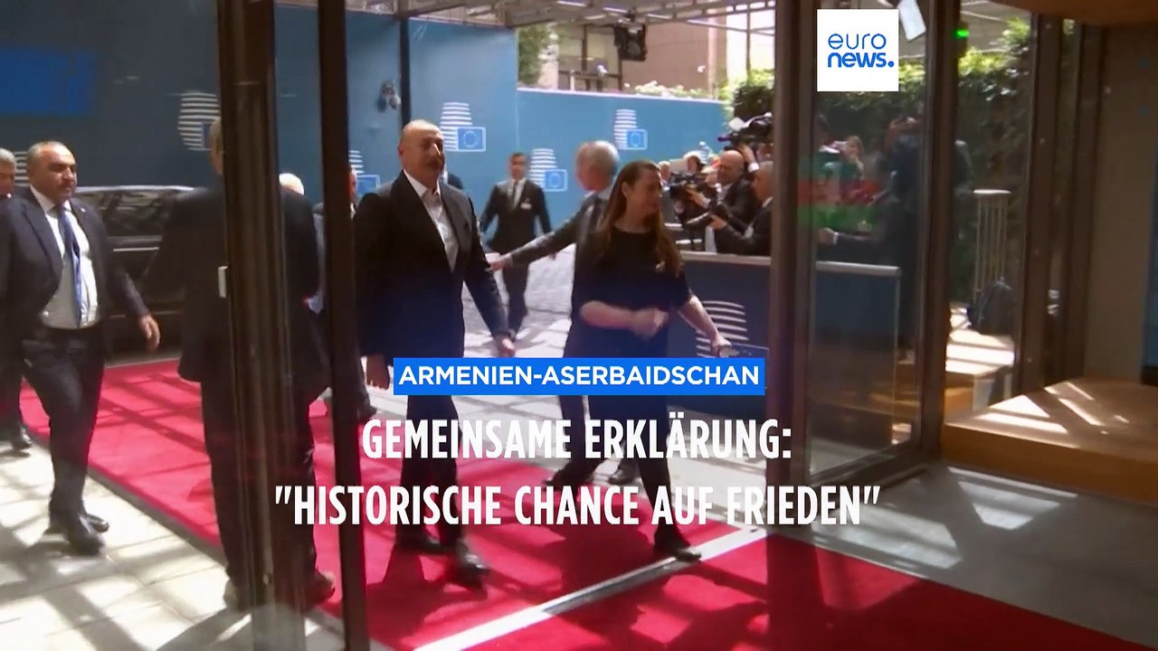 Armenien und Aserbaidschan: 'Historische Chance auf Frieden'