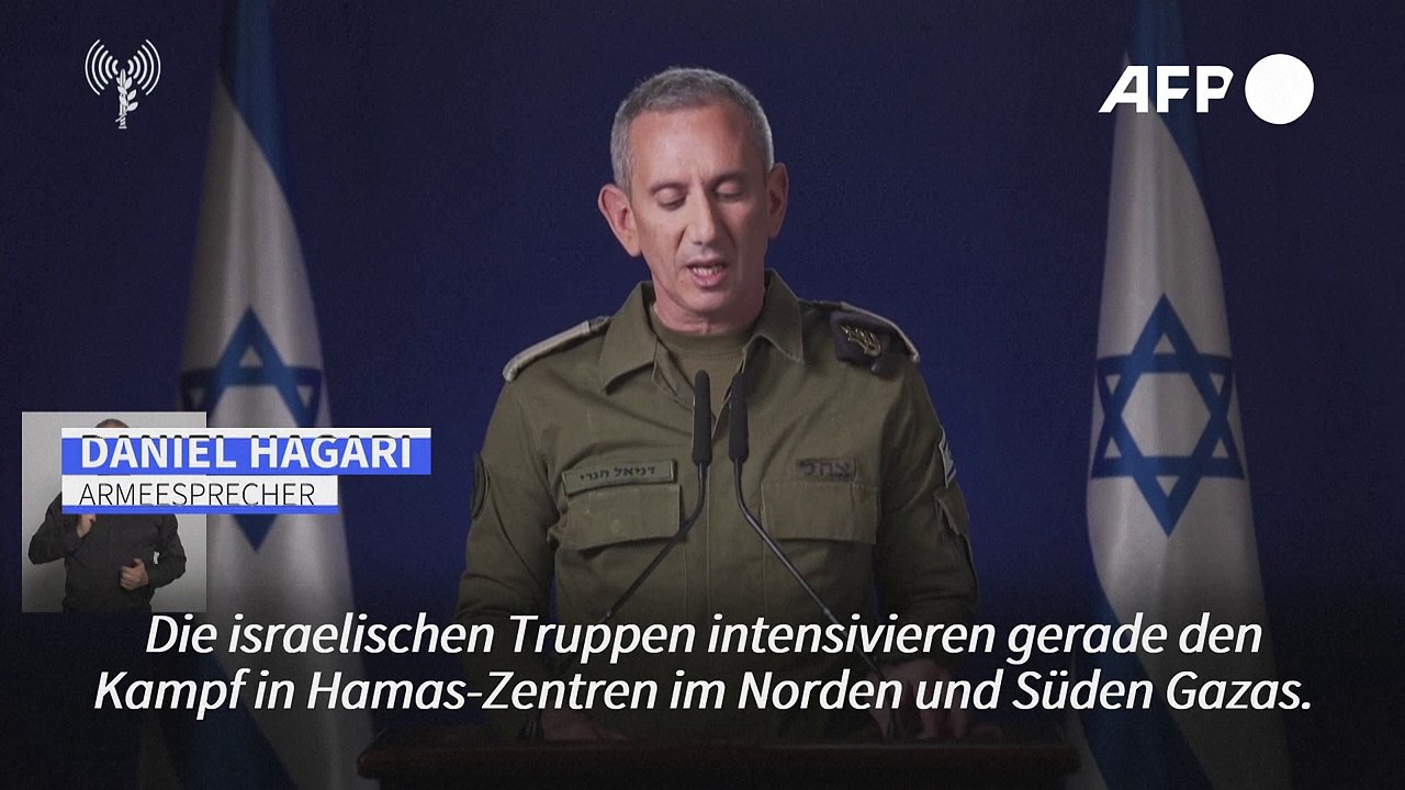Israel: zahlreiche hamas-kämpfer haben sich ergeben