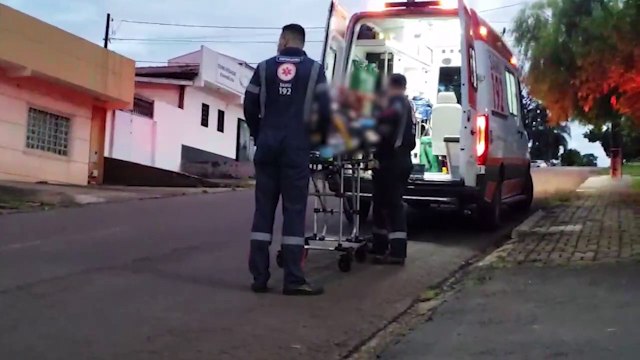 Em surto psicótico, jovem mobiliza Samu e GM após subir no telhado de sua casa no Jardim Novo Milênio