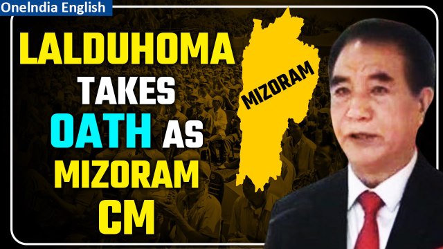 ZPM’s Lalduhoma takes oath as the Chief Minister of Mizoram | Swearing-In Ceremony Begins | Oneindia